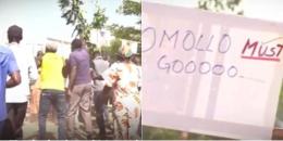 Collage of protests at Rwange TVET.